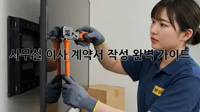 사무실 이사, 계약서 작성 완벽 가이드!